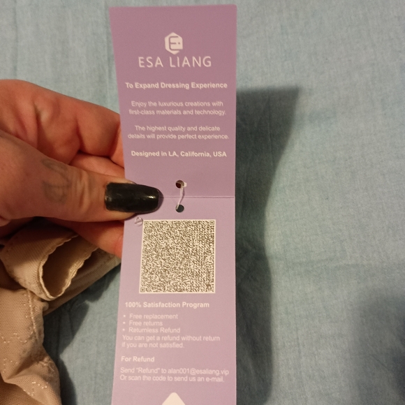 NWT Large tan Esa Liang Shapewear Tummy Control - Picture 13 of 14